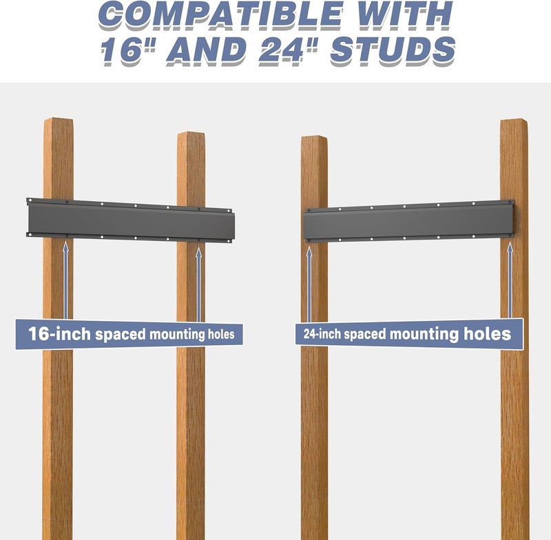 WALMANN Garage Storage Organization Wall Ski Rack 8 Pairs of Skis Mount Ski Hanger for Garage Snowboard Wall Rack Holds Up to 400 lbs - Image 4